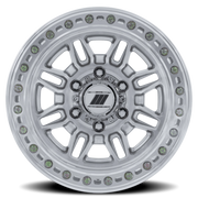 Pro Comp Equalizer BL PA208 17x9 -12 5x127mm 71.5mm Gloss Silver Machined Face