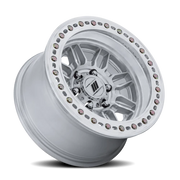 Pro Comp Equalizer BL PA208 17x9 -38 8x165.1mm 125.1mm Gloss Silver Machined Face