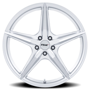 TSW Esprit 18x8.5 +42 5x112mm 66.56mm Hyper Silver Machined Face