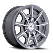 Asanti Black Label Esquire 22x9 +35 5x112mm 74.1mm Gloss Anthracite Bright Machined