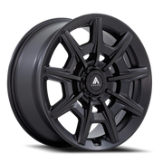 Asanti Black Label Esquire 20x9 +15 5x115mm 74.1mm Satin Black Gloss Black Face