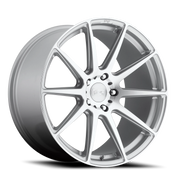 Niche Essen 18x8 +40 5x114.3mm 72.6mm Gloss Silver Machined