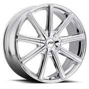 Pacer Evolve 17x7.5 +42 5x100mm 73mm Chrome