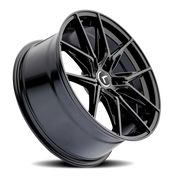 Kraze Evolve 20x9 +35 5x120mm 72.56mm Gloss Black
