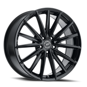 Platinum Exodus 17x8 +35 5x120mm 74.1mm Gloss Black Clear Coat