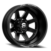 Fuel FF09D Dually 22x8.5 -202 10x225mm 170.1mm Matte Black Milled
