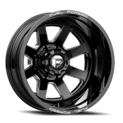Fuel FF09D Dually 22x8.5 -202 8x200mm 142.2mm Matte Black Milled