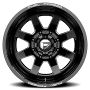 Fuel FF09D Dually 20x8.25 -221 8x210mm 154.3mm Matte Black Milled