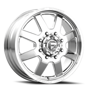 Fuel FF09D Dually 24x8.25 +105 8x165.1mm 121.7mm Polished