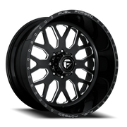 Fuel FF19D 20x10 -24 8x170mm 125.1mm Gloss Black Milled