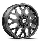 Fuel FF19D Dually 20x8.25 +105 8x200mm 142.2mm Gloss Black Milled