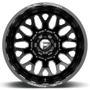 Fuel FF19D Dually 22x8.5 -202 8x200mm 142.2mm Gloss Black Milled