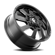 Fuel FF39D Dually 20x8.25 +105 8x200mm 142.2mm Gloss Black Milled