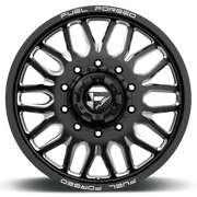 Fuel FFC66 Dually 22x8.5 +105 10x225mm 170.1mm Matte Black Milled