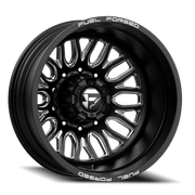 Fuel FFC66 Dually 20x8.25 -202 10x225mm 170.1mm Matte Black Milled