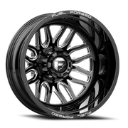 Fuel FFC66 Dually 22x8.5 -202 8x200mm 142.2mm Matte Black Milled