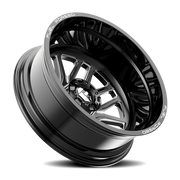 Fuel FFC66 Dually 22x8.5 -202 8x200mm 142.2mm Matte Black Milled