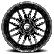 Fuel FFC66 Dually 22x8.5 -202 8x200mm 142.2mm Matte Black Milled