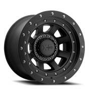 XD Series FMJ 17x9 -12 8x165.1mm 125.5mm Satin Black