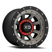 XD Series FMJ 17x9 -12 5x127mm 78.3mm Satin Black Dark Tint