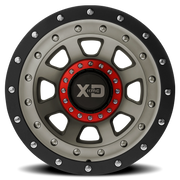 XD Series FMJ 17x9 -12 5x150mm 110.1mm Satin Black Dark Tint