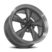 OE Wheels FR01 18x10 +22 5x114.3mm 70.6mm Anthracite Machined Lip