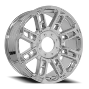 OE Wheels FR62 22x9 +40 8x170mm 124.9mm Chrome