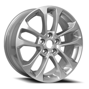 OE Wheels FR74 17x7 +50 5x108mm 63.4mm Gloss Silver