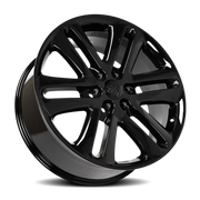 OE Wheels FR76 22x9 +44 6x135mm 87mm Gloss Black