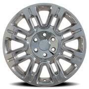 OE Wheels FR98 20x8.5 +44 6x135mm 87mm Polished