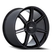 Rotiform FRA 22x12 +60 5x130mm 71.5mm Gloss Black Matte Black Spokes