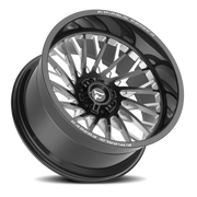 Fittipaldi Offroad FTF501 Black 24x12 -44 8x170mm 125.2mm Black Milled