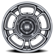 US Mags Flagstaff 20x8.5 +1 5x127mm 78.1mm Anthracite Machined Face-Chrome Lip