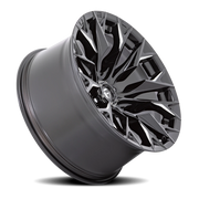 Fuel Flame 6 20x9 +1 6x135mm 87.1mm Gloss Black Milled