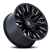 Fuel Flame 8 20x9 +1 8x180mm 124.2mm Gloss Black Milled