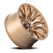 Fuel Flame 5 22x12 -44 5x127mm 71.5mm Platinum Bronze