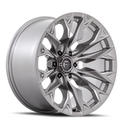 Fuel Flame 6 22x10 -18 6x139.7mm 106.1mm Platinum