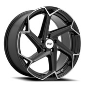 Niche Flash 20x9 +18 5x115mm 71.6mm Gloss Black Brushed