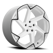 Niche Flash 20x9 +38 5x112mm 66.56mm Gloss White Black