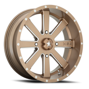 MSA Flash 22x7 +0 4x156mm 132mm Bronze Milled