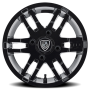 Fairway Alloys Flex 14x6.5 -20 4x101.6mm 70.7mm Gloss Black