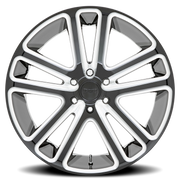 DUB Flex 26x10 +10 5x127mm 78.1mm Gloss Black Milled