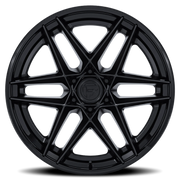 Fuel Flight 20x9 +1 6x135mm 87.1mm Matte Black Gloss Black Lip