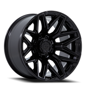 Fuel Flux 8 22x12 -44 8x180mm 124.2mm Gloss Black