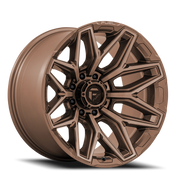Fuel Flux 8 20x9 +1 8x170mm 125.1mm Platinum Bronze