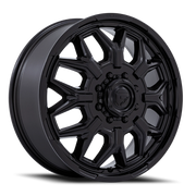 Fuel Flux Dually 20x8.25 +104 8x200mm 142mm Blackout