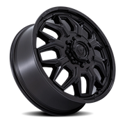 Fuel Flux Dually 22x8.25 +104 8x165.1mm 117mm Blackout