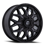 Fuel Flux Dually 20x8.25 +104 8x165.1mm 121.5mm Gloss Black Double Dark Tint