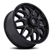 Fuel Flux Dually 22x8.25 +104 8x165.1mm 117mm Gloss Black Double Dark Tint