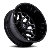 Fuel Flux Dually 20x8.25 -201 8x210mm 154.3mm Gloss Black Double Dark Tint